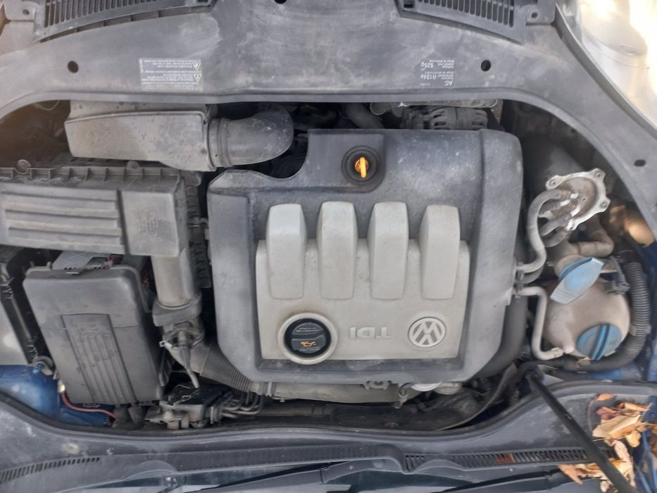 VW golf5 1.9tdi  105к.с BKC код на мотора