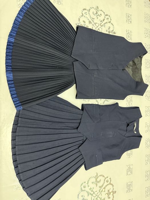 Юбка и жилет комплект