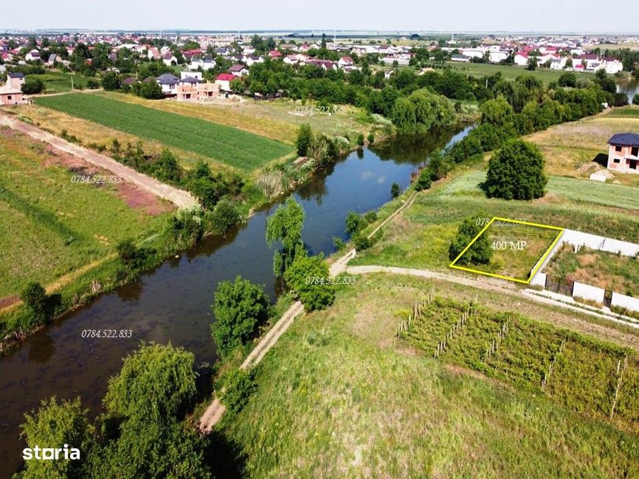 Teren construibil in zona de lacuri din comuna Berceni IF