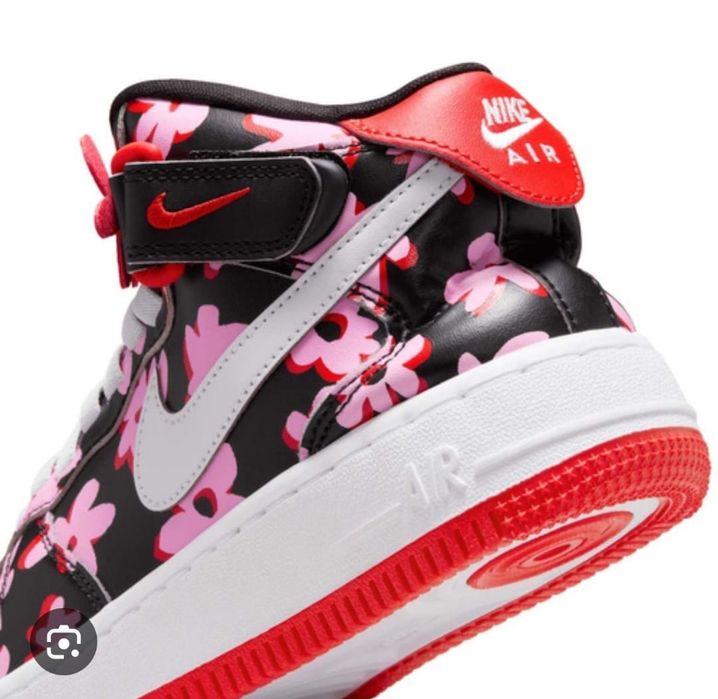 Nike air force 1 mid floral 36.5 si 38 originali