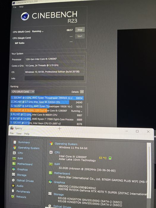 procesor intel i9 12900kf perfect functionabil