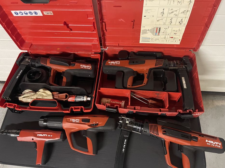 Pistol cuie beton metal Hilti DX 76 PTR Hilti Dx 2