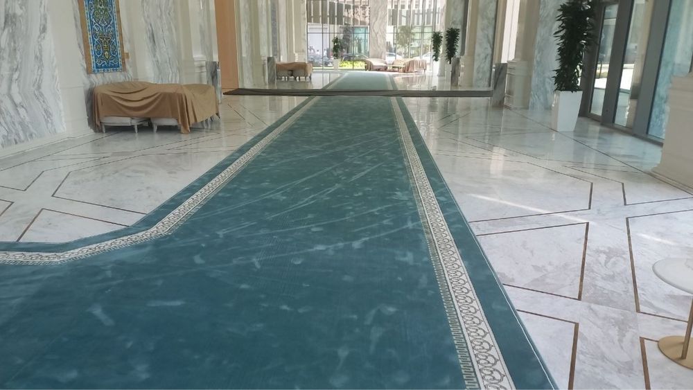 ковролин, ковер, ковролан, установка, резка, оверлок, клей, плитка