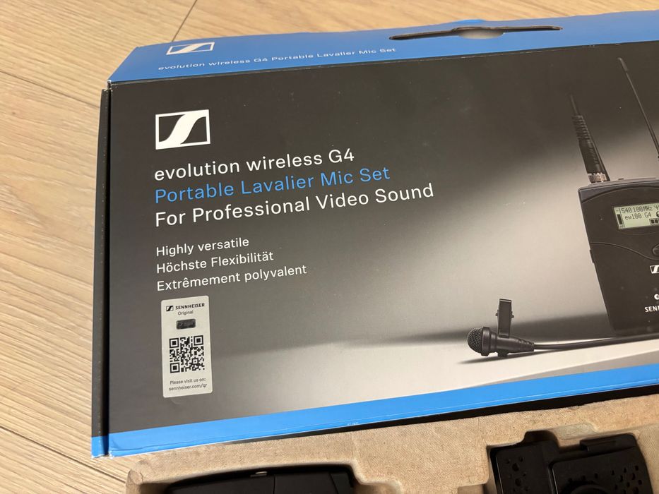 Sennheiser G4 ( EW 112P ) kit wireless EK 100 G4 + SK 100 G4 si accesorii