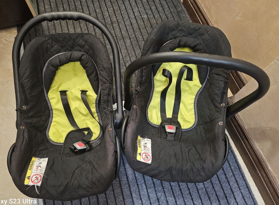 Количка за близнаци Mikado Twin 3в1 3в1