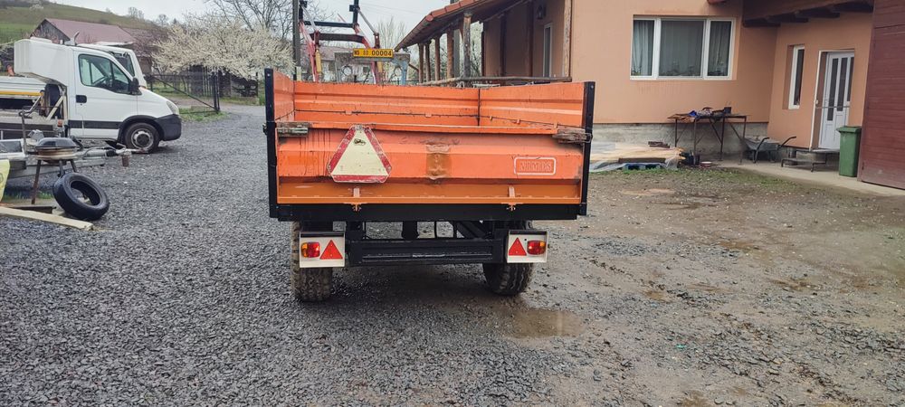 Remorca agricola basculabila 5100kg