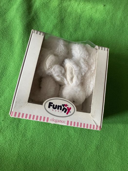 пинетки-зайчики для новорожденных.