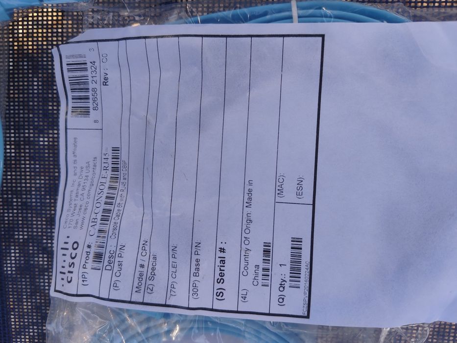 Cablu interfață rj 45