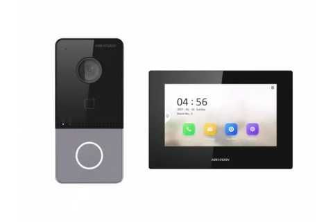 Монитор и панель — готовая IP-домофон система.