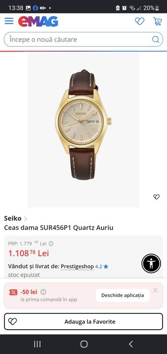 Seiko clasic dama