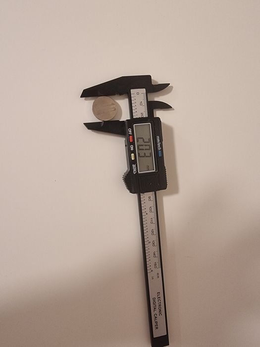 Subler digital din Plastic - 0,2mm precizie Nou