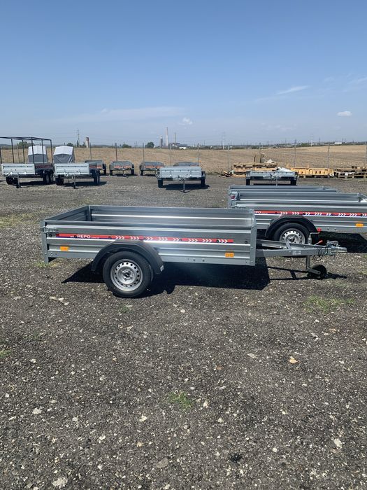 Remorca 750 kg 1 si 2 axe, Transport Marfa, Atv, Moto