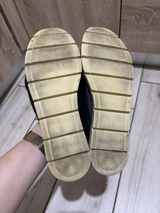 Mocasini/espadrile piele naturala marime 37