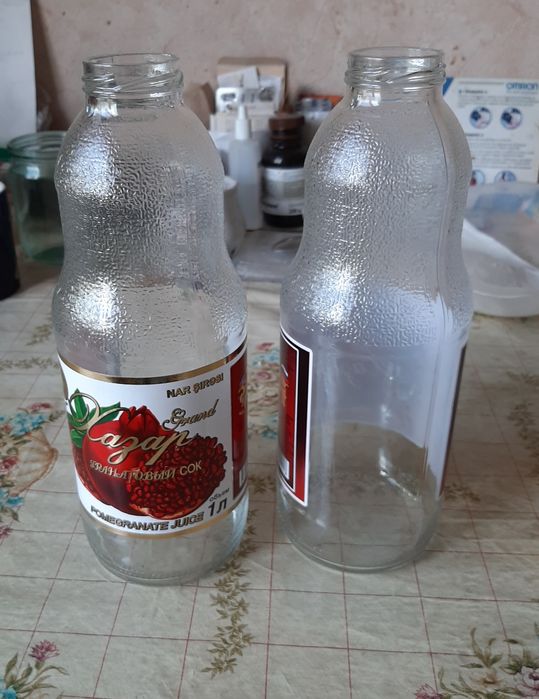 Продаётся Стеклянные бутылки