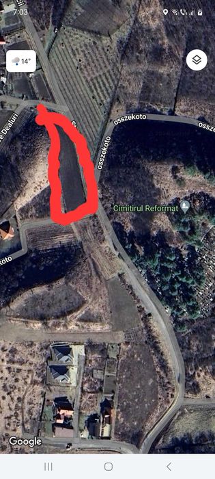 Vand teren la Corunca