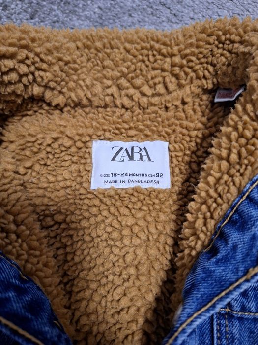 Зимно дънково яке ZARA