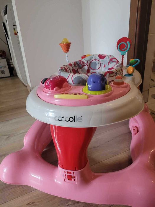 Premergator cu centru de activitati Coccolle Arlo Roz