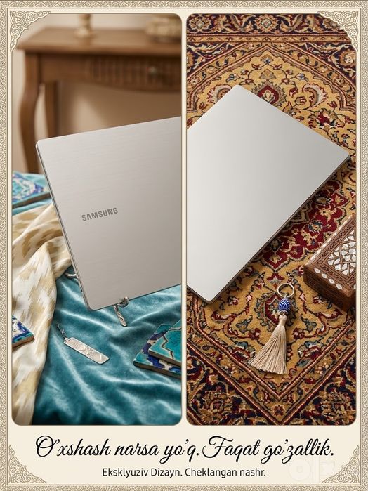 Samsung notebook 4/128GB — O'qish va til o'rganish uchun juda qulay