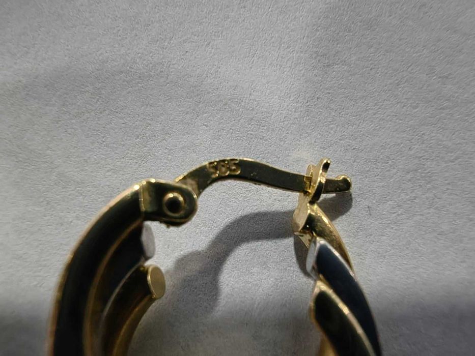 Златни обеци 14к