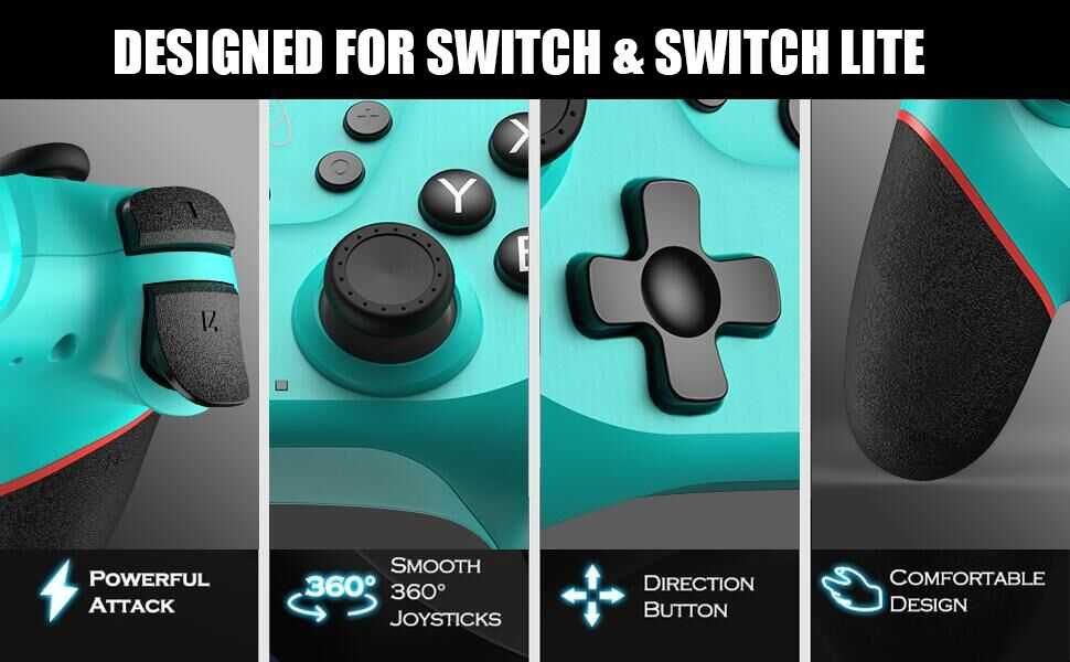 Безжичен контролер за Nintendo и компютър PC от Diswoe