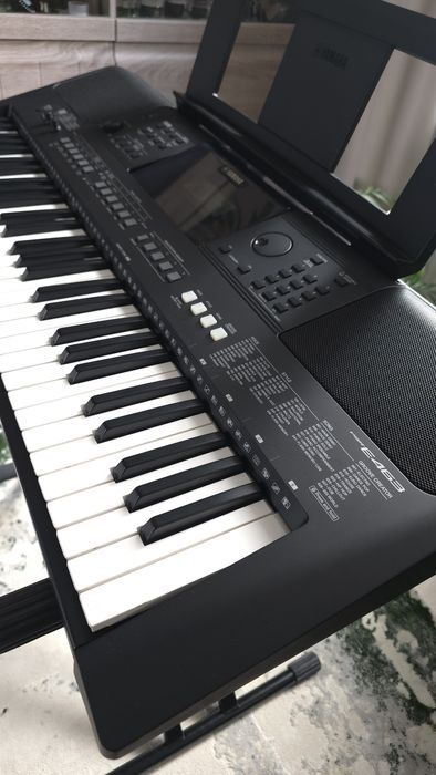 Orga Yamaha PSR-E463 impreuna cu stand reglabil dublu milenium
