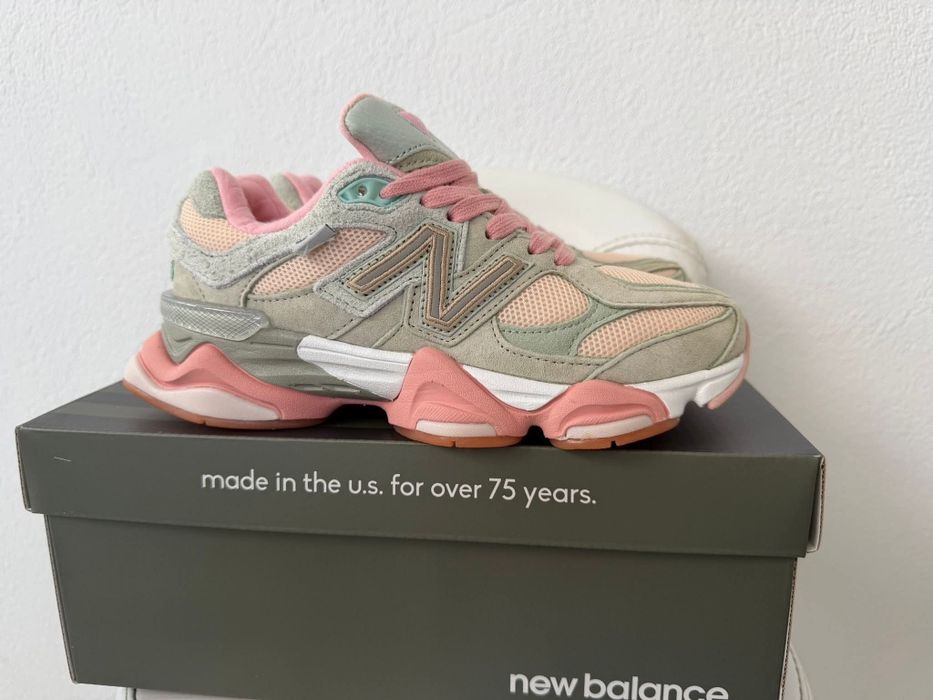 New balance 9060 Pink Grey Нови Оригинални Дамски Маратонки [36-40 Номер]