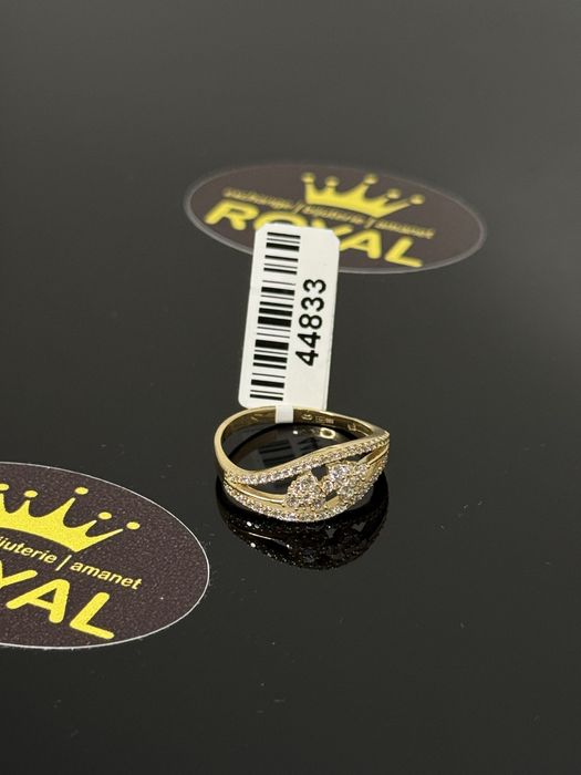 Bijuteria ROYAL : Inel AUR 14K NOU / 2.29 GR