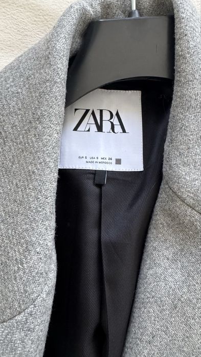 Пальто теплое zara