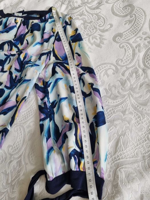 Цветна блуза от вискоза, 44 размер