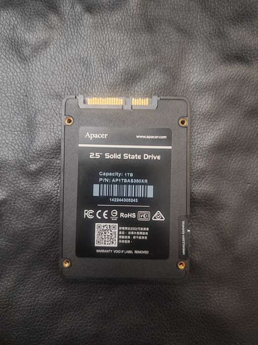 SSD диск Apacer AS350X 1 TB 2.5" SATA III
