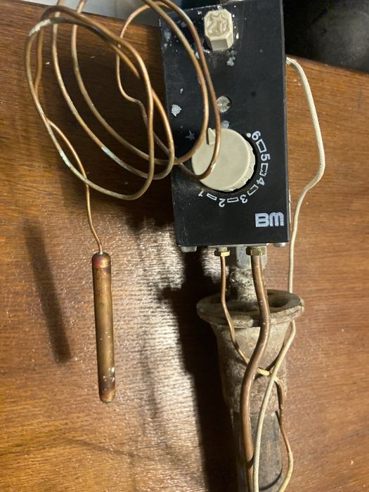 Arzator soba teracota cu termostat