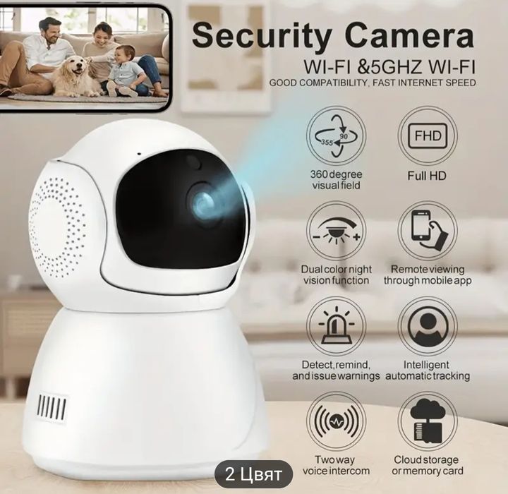 WiFi Камера за Наблюдение