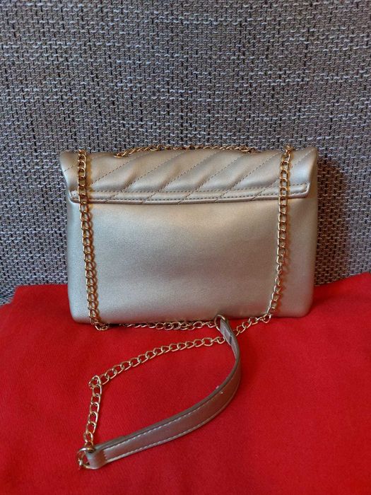 Poseta pt. ocazii speciale - culoare bronz auriu pal