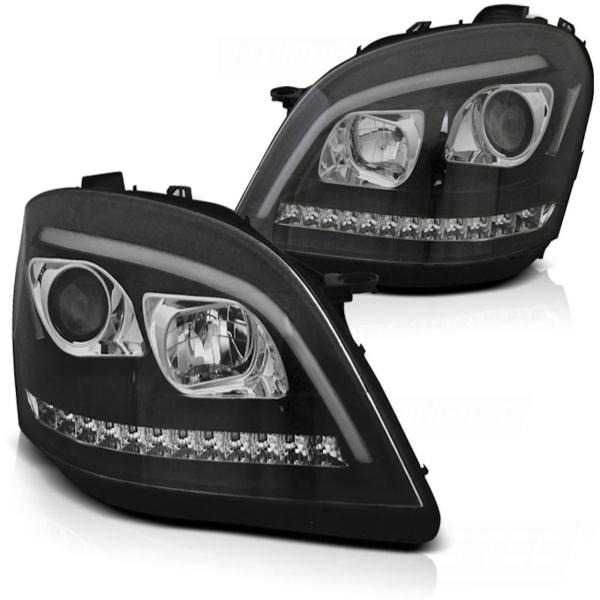 Фарове Мерцедес МЛ 164 2005- 2008 ЛЕД Нови Тунинг Mercedes ML W164 LED