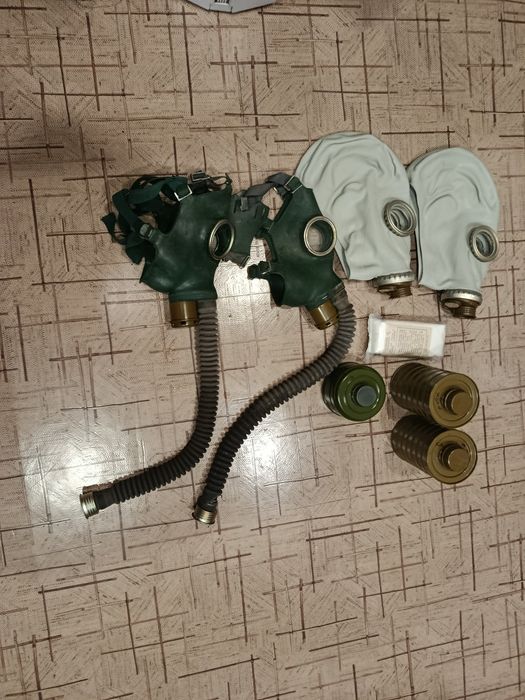Противогазы.  ГО