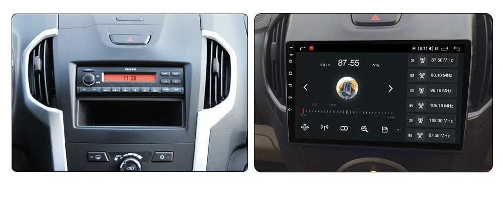 Navigatie Isuzu DMAX din 2015 - 2020 , Garantie 2GB 4GB 8GB RAM