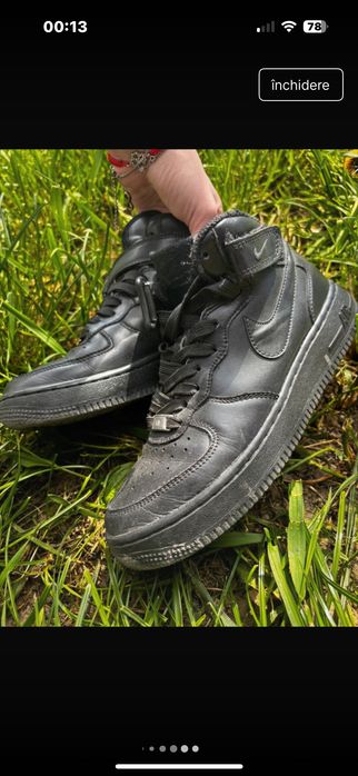 Airforce 1 high black