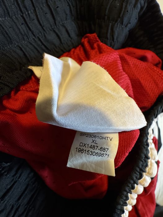 Резервирани! къси панталони nike jordan Sport Мъжка Бермуда Dri-Fit Червена