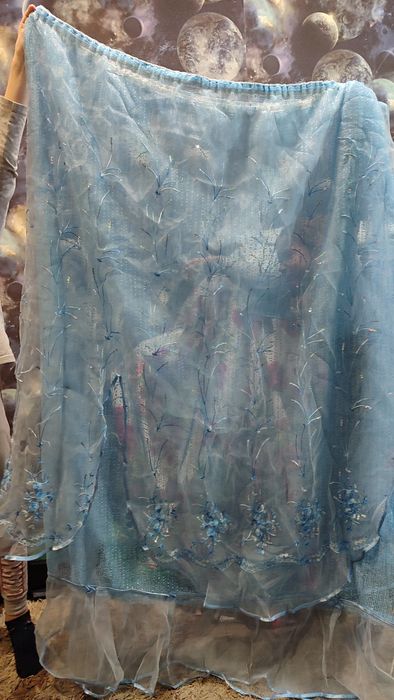 Продам тюль персиковая 1500