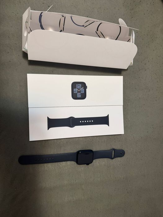 Apple Watch SE 2 GPS 44mm , Midnight, Aproape Nou