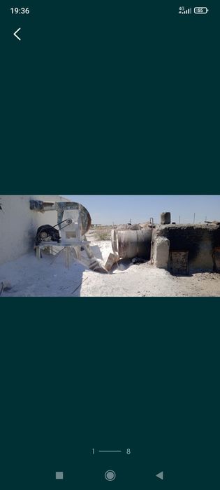 Tayyor biznes sotiladi Gips  alebastr ishlab chiqarish zavodi