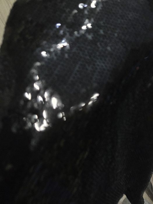 Черна рокля с пайети-Michael Kors