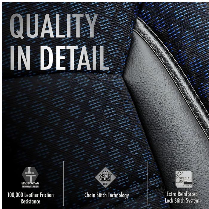 Тапицерия за седалки Otom Sport Plus Черно/Синьо