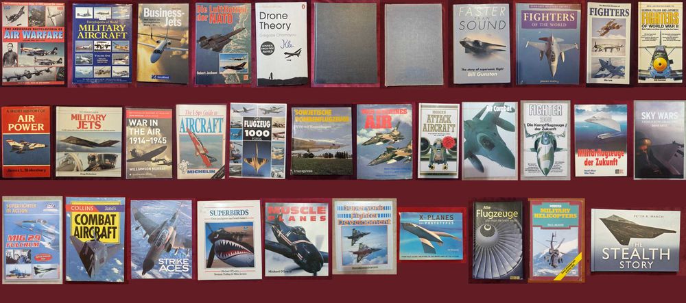 Бойна и цивилна авиация - 32 книги