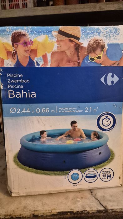 Piscina bazin copii rotund diametru 2.44 m si h=66cm