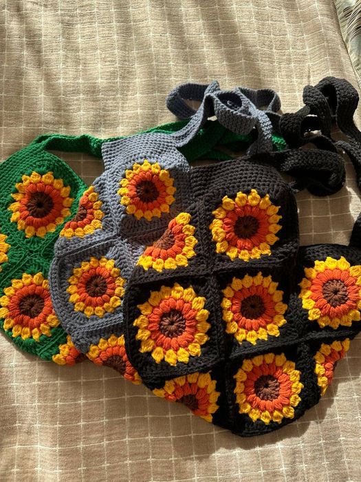 Сумки с подсолнухами