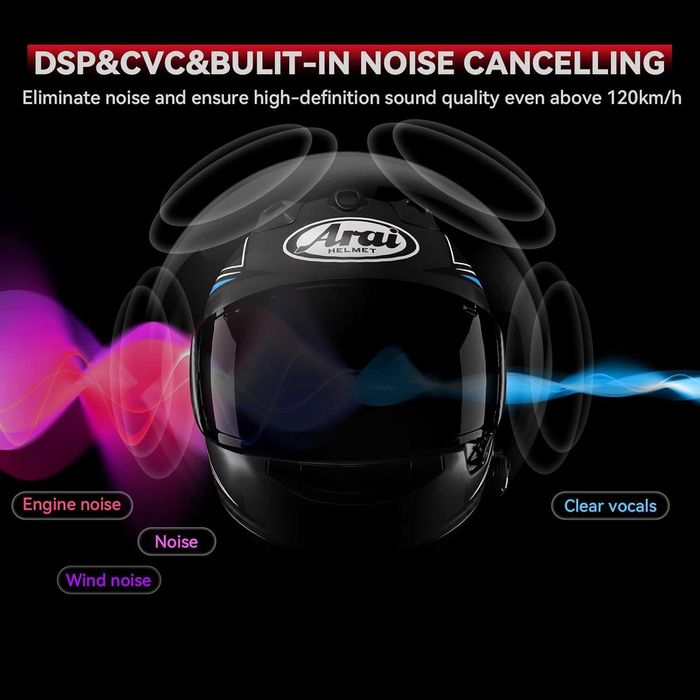 Интерком XGP X1 Bluetooth слушалки с асистент, 40 мм високоговорители