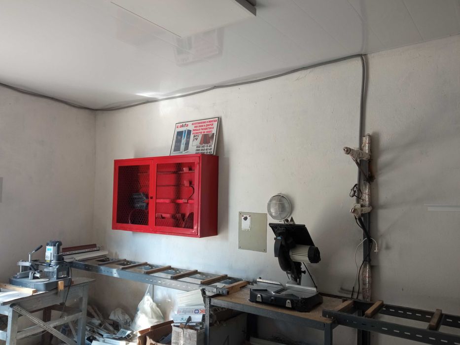 Продается цех по изготовлению Рам и Дверей из ПВХ и алюмин профилей