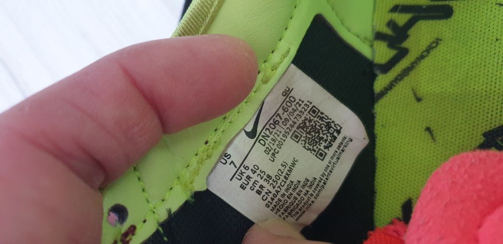Nike x Acronym  Mens Size 40/25 UK 6 US 7 ОРИГИНАЛ! Мъжки Кецове.
