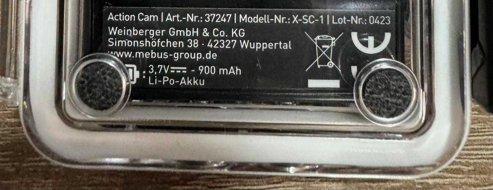 Mebus екшън камера